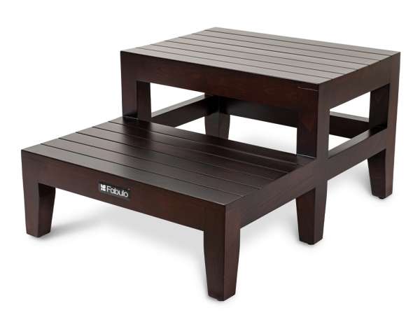 Fabulo Padma kétszintes fellépő Fa színe: sötét dió