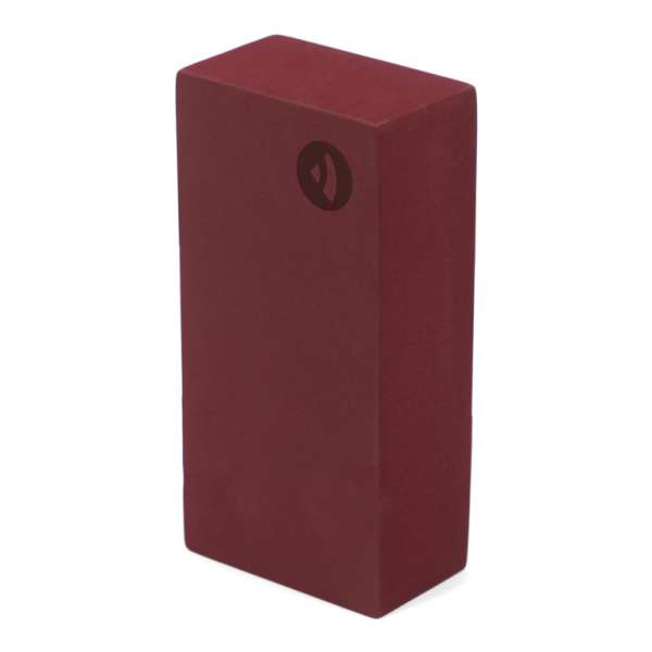 BODHI Asana Brick habszivacs jógatégla Szín: sötétpiros