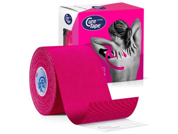 CureTape® Classic kineziológiai tapasz, 5cm Szín: rózsaszín