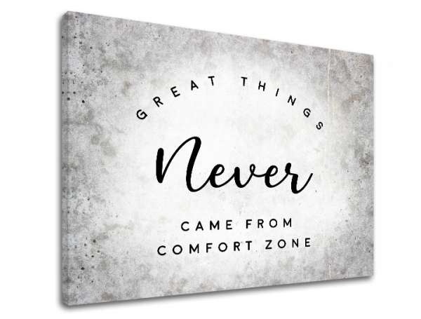 Motivációs falfestmény Nagyszerű dolgok