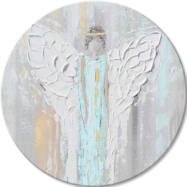 Kerek festmények akrillal Close friend | different dimensions