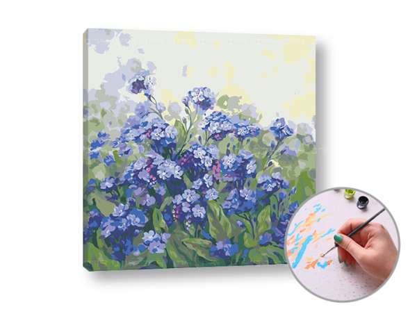 Festés a számok szerint FIAL FLOWERS | high difficulty