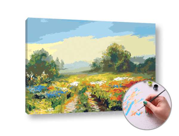 Festés a számok szerint A LASSÚ ÚT | high difficulty