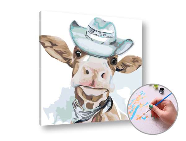 Festés a számok szerint BODY WITH HAT | low difficulty