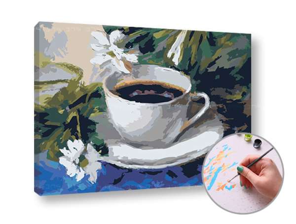 Festés a számok alapján REGGELI Kávé | low difficulty