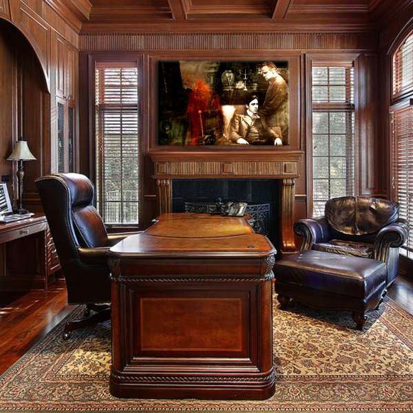 A legnagyobb MAFIANI vászonra - A Keresztapa 90x60 cm