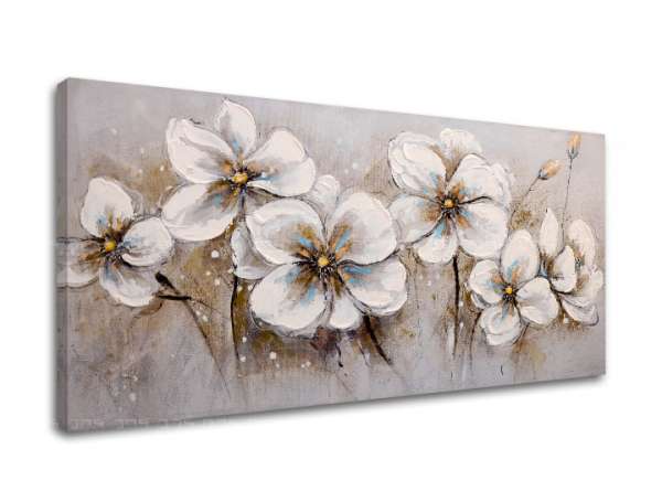 A kép vászonra FLOWERS Discount 40 % 100X50 cm