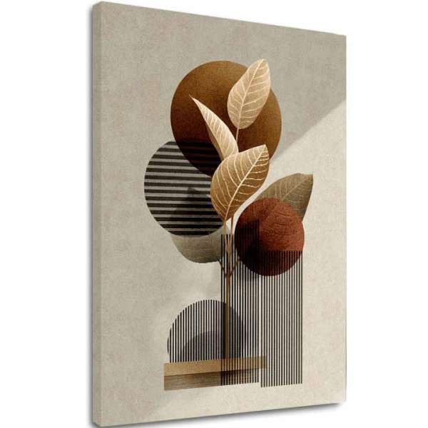 A kép a vásznon Brown Twigs - Őszi motívum