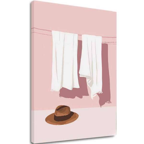 A kép vásznon Pasztell vászon - Modern motívum