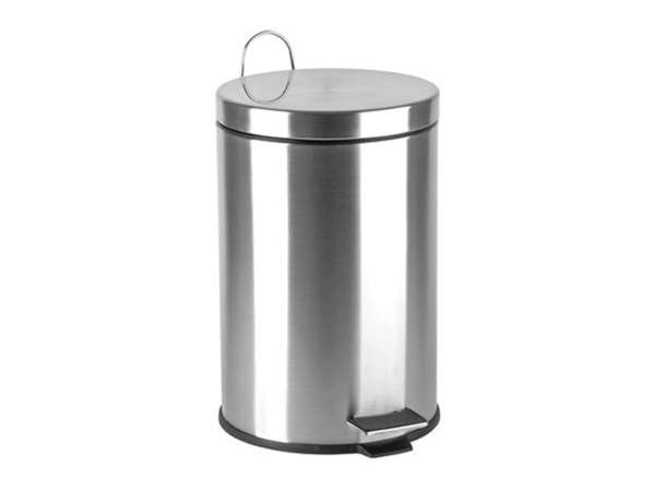 COR-UACROM pedálos fém szemetes (12 literes)