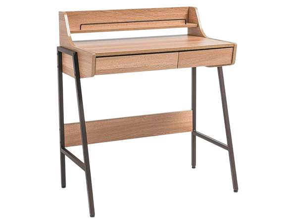 SIG-B-168 polcos íróasztal fiókokkal