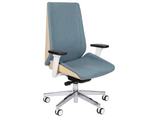 GRO-Moon Wood W Chrome vezetői forgószék