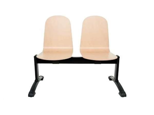 GRO-Malmo 2 Wood kétüléses várótermi pad