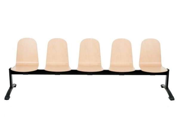 GRO-Malmo 5 Wood ötüléses várótermi pad