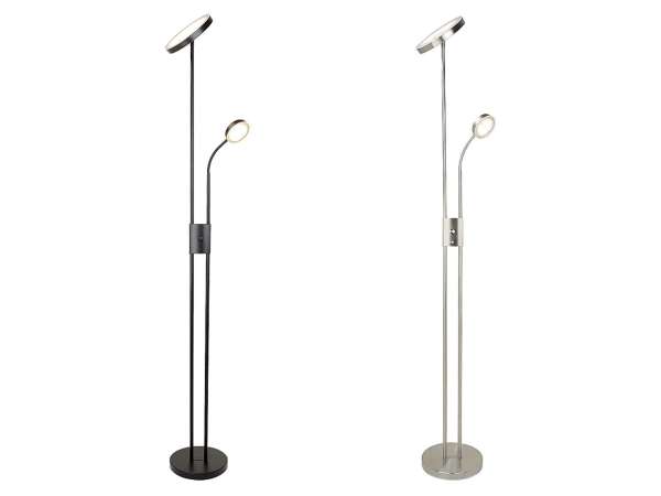 RAB-Ophus modern stílusú állólámpa olvasólámpával