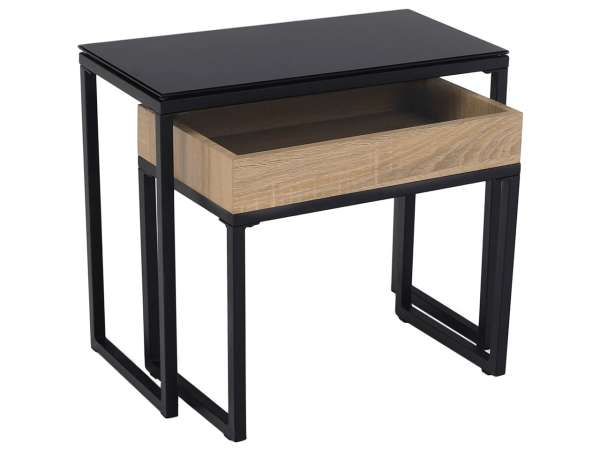 TEM-Dagor kétdarabos dohányzóasztal szett