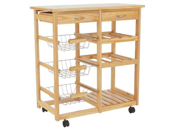 TEM-Cayman zsúrkocsi fiókokkal