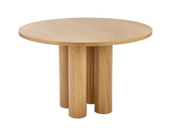 HAL-Elefante K modern kör alakú étkezőasztal különleges lábakkal