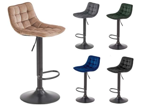 HAL-H95 bárszék szövet kárpittal