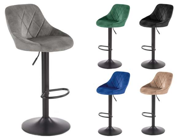 HAL-H101 bárszék szövet kárpittal