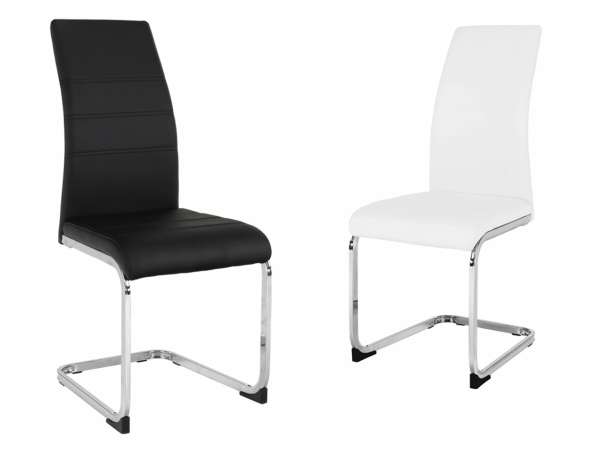 TEM-Vatena fémvázas szék textilbőr kárpitozással