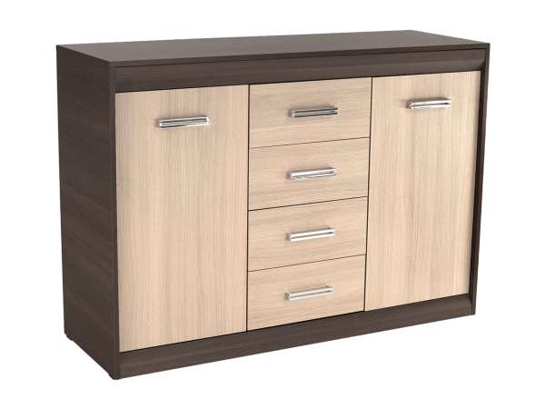 TEM-Korina polcos-fiókos komód