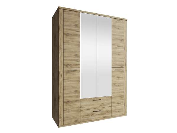 TEM-Dorsi 4D2S gardróbszekrény tükörrel