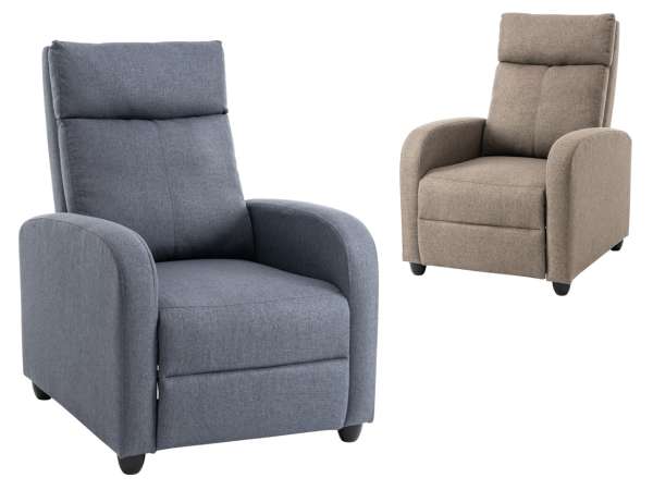 TEM-Kreso New szövetborítású állítható relaxációs fotel