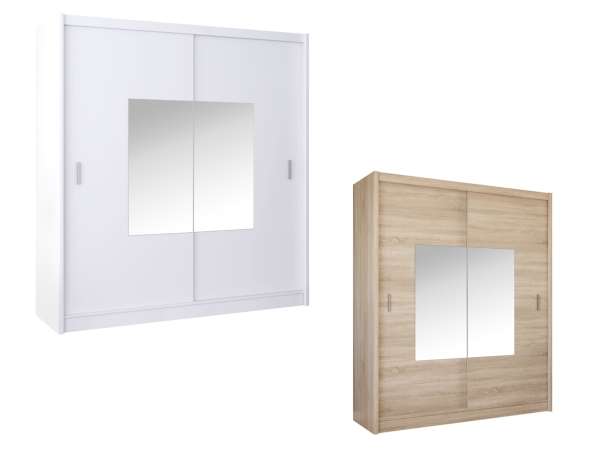 TEM-Madryt 203 gardróbszekrény tükörrel