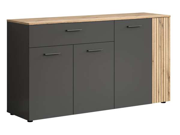 BAL-Esteban K4D1S polcos komód fiókkal