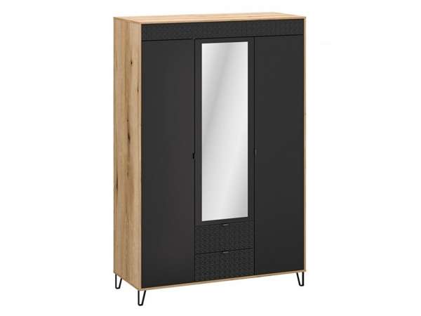 BAL-Bellano SZ3D2S tükrös gardróbszekrény