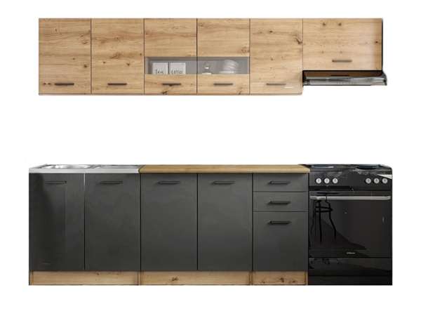 HAL-Perla2 konyhabútor (260 cm)