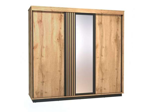 BAL-Lamello LA19 tolóajtós gardróbszekrény tükörrel