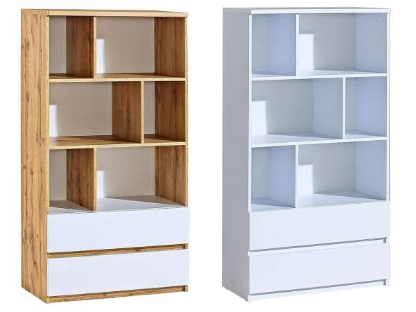 BAL-Barca AR4 alacsony könyvespolc 2 fiókkal