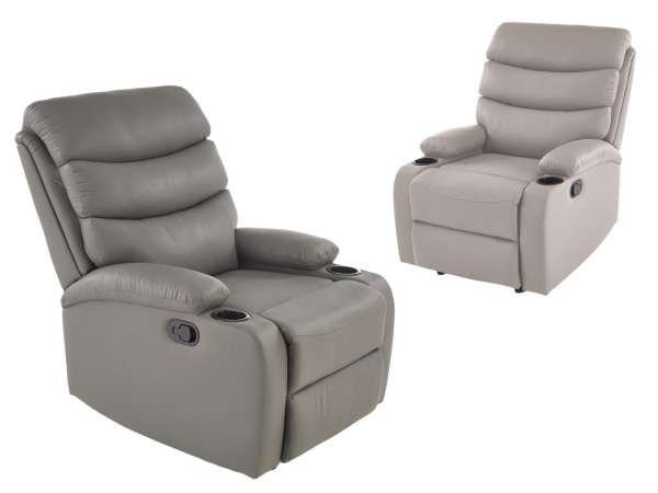 HAL-Perus TV-fotel nyitható lábtartóval, pohártartóval