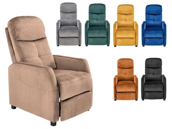 HAL-Felipe 2 TV-fotel nyitható lábtartóval