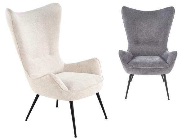 HAL-Jukon design fotel szövetborítással