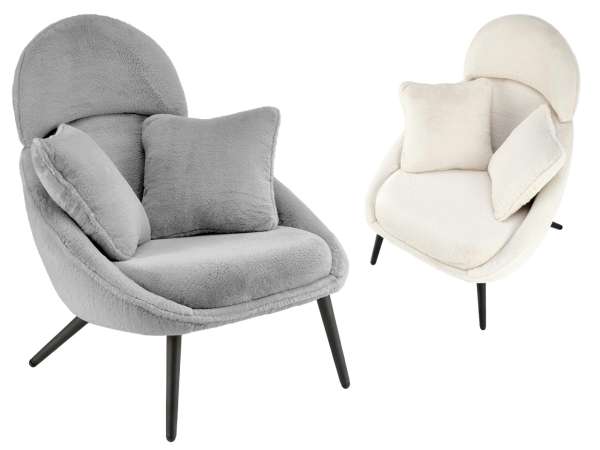 HAL-Merry fotel szövetborítással, párnákkal