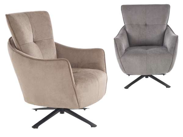 HAL-Scampi design fotel szövetborítással