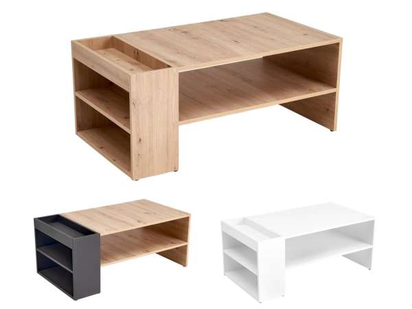 HAL-Murcia dohányzóasztal polcokkal