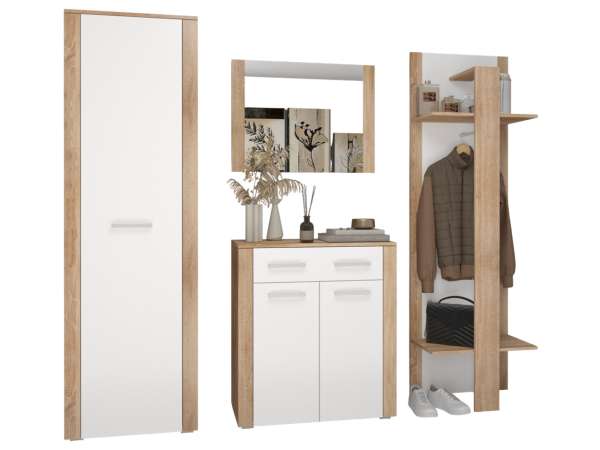 NAP-Cezar előszoba bútor tükörrel