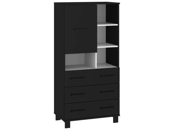 NAP-Cool-09 alacsony polcos szekrény fiókokkal