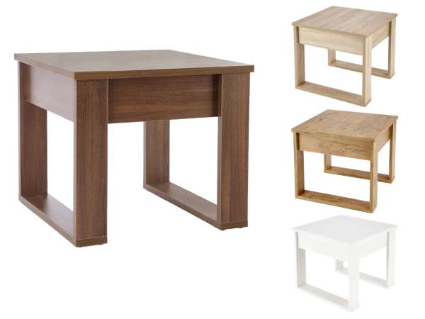 HAL-Nea kwadrat dohányzóasztal fiókkal