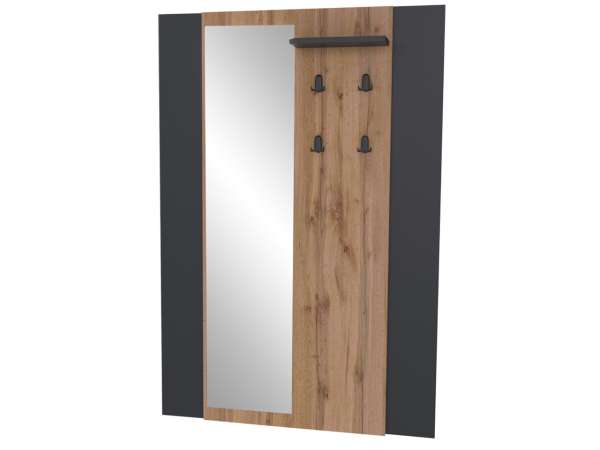 TEM-Amoni előszobai ruhafogas tükörrel