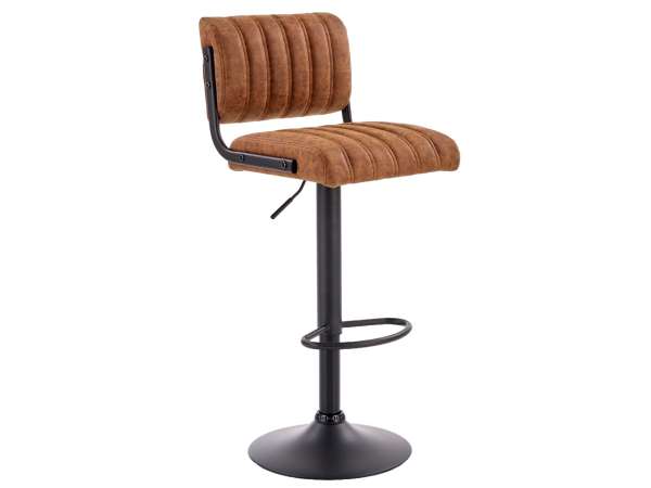 HAL-H88 bárszék textilbőr kárpittal, lábtartóval