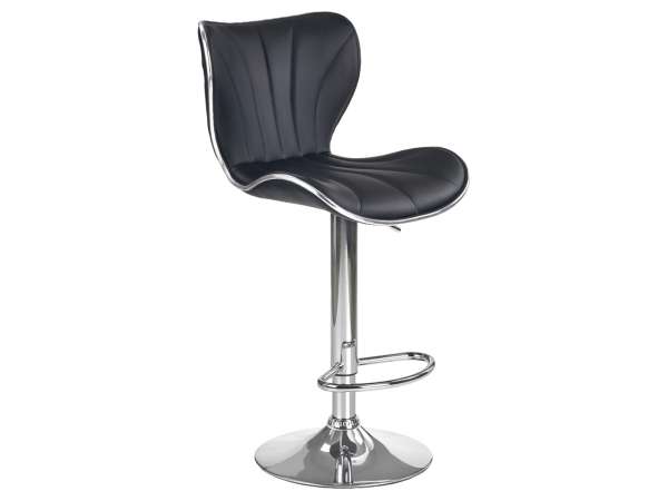 HAL-H69 bárszék textilbőr kárpittal, lábtartóval