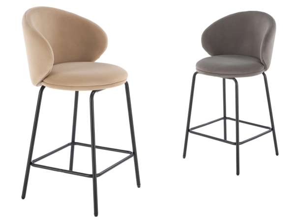 HAL-H121 bárszék szövet kárpittal