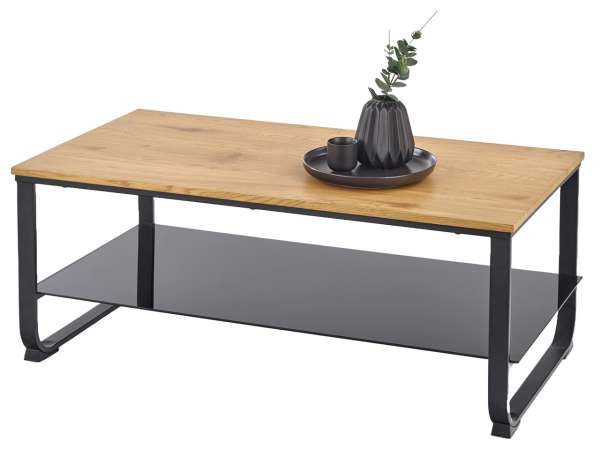 HAL-Artiga modern dohányzóasztal polccal