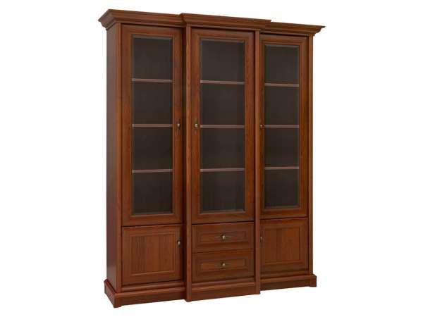 BAL-Kent EREG/3W2S széles fiókos-polcos vitrin