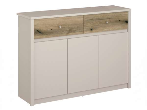 TEM-Karos 3D2S polcos komód 2 fiókkal